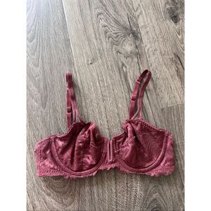 auden unlined balconette coverage underwire bra size 34B